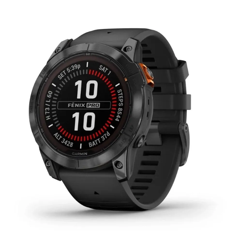 Часы Garmin Fenix 7X Pro - Solar Slate Gray