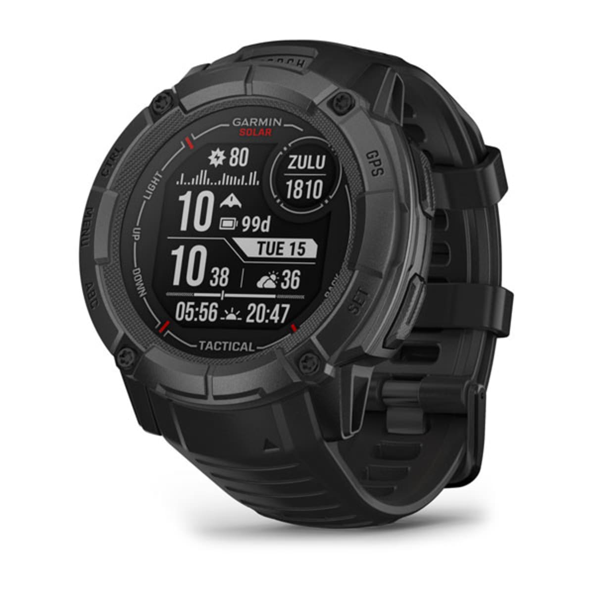 Часы Garmin Instinct 2X Solar - Tactical Edition Black