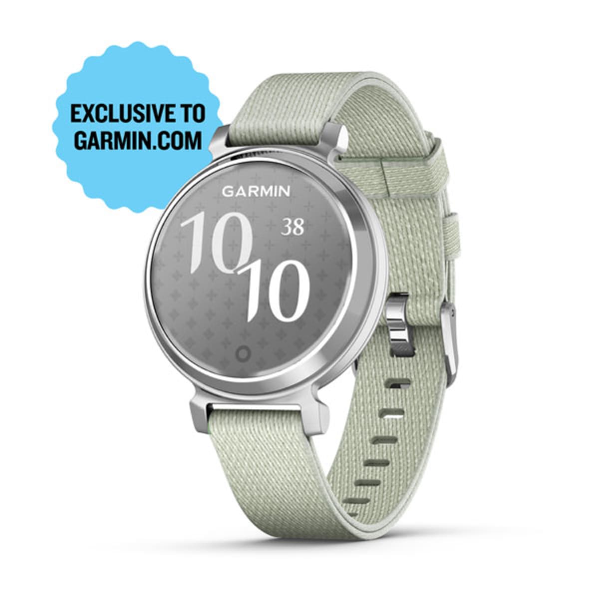 Часы Garmin Lily 2 Classic Silver / Sage Gray Nylon Band