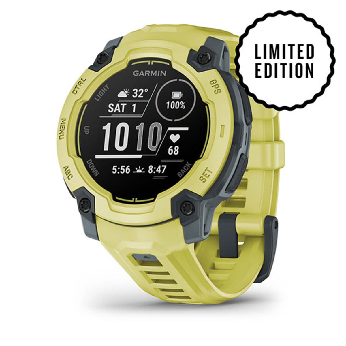 Часы Garmin Instinct E - 45 mm Electric Lime