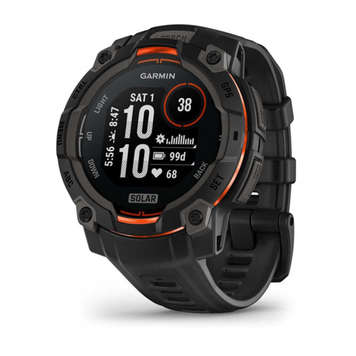 Часы Garmin Instinct 3 - 45 mm Solar Black