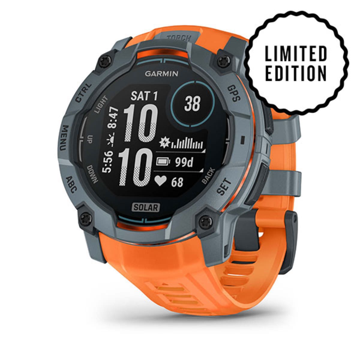 Часы Garmin Instinct 3 - 50 mm Solar Twilight / Solstice