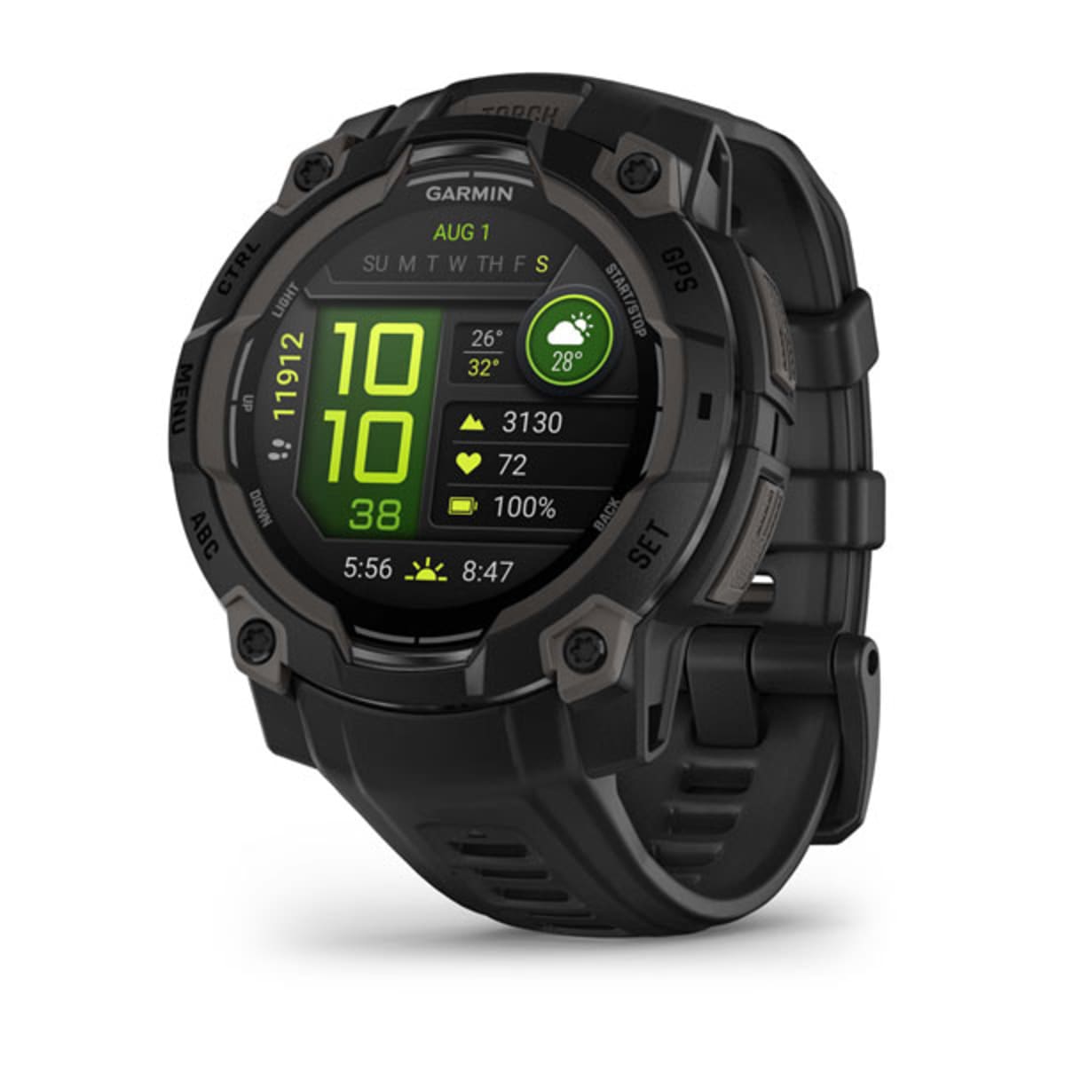 Часы Garmin Instinct 3 - 45 mm AMOLED Black