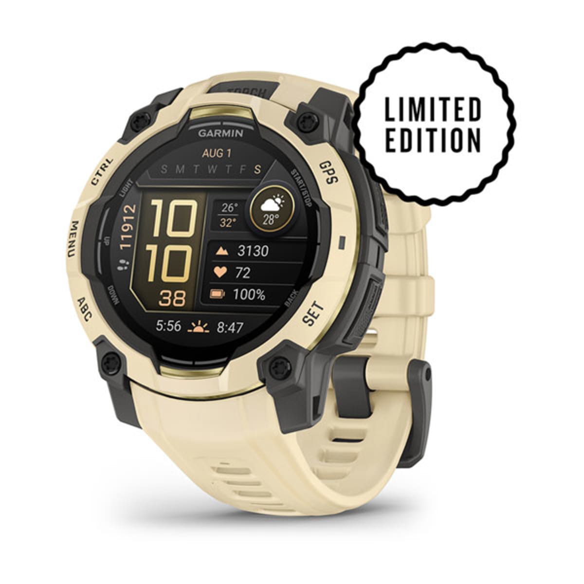 Часы Garmin Instinct 3 – 45 mm AMOLED Citrine