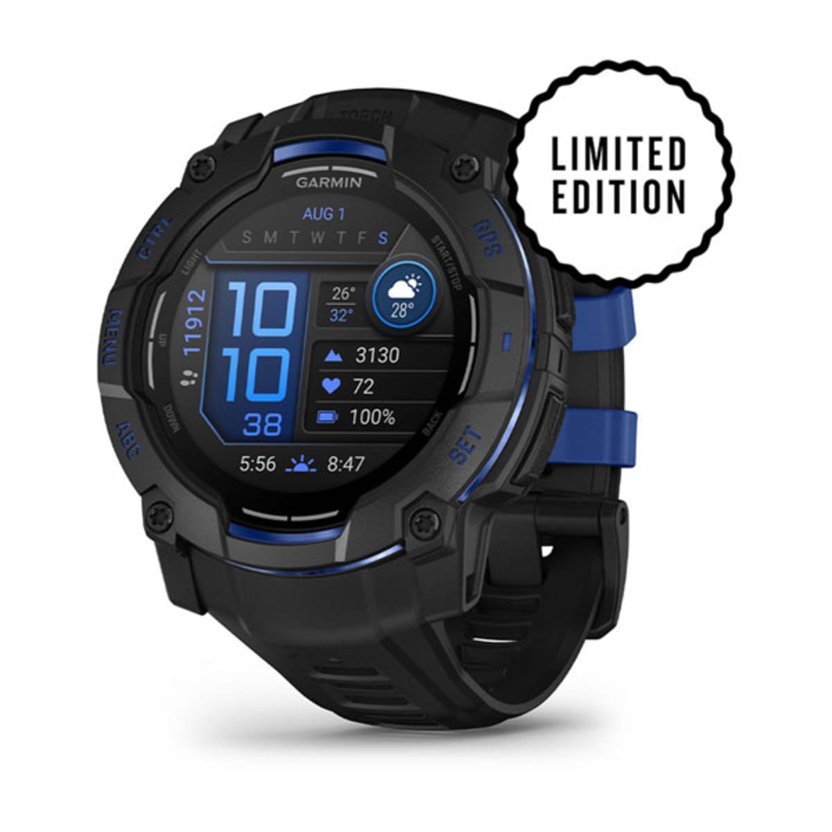 Часы Garmin Instinct 3 - 50 mm AMOLED Limited Edition