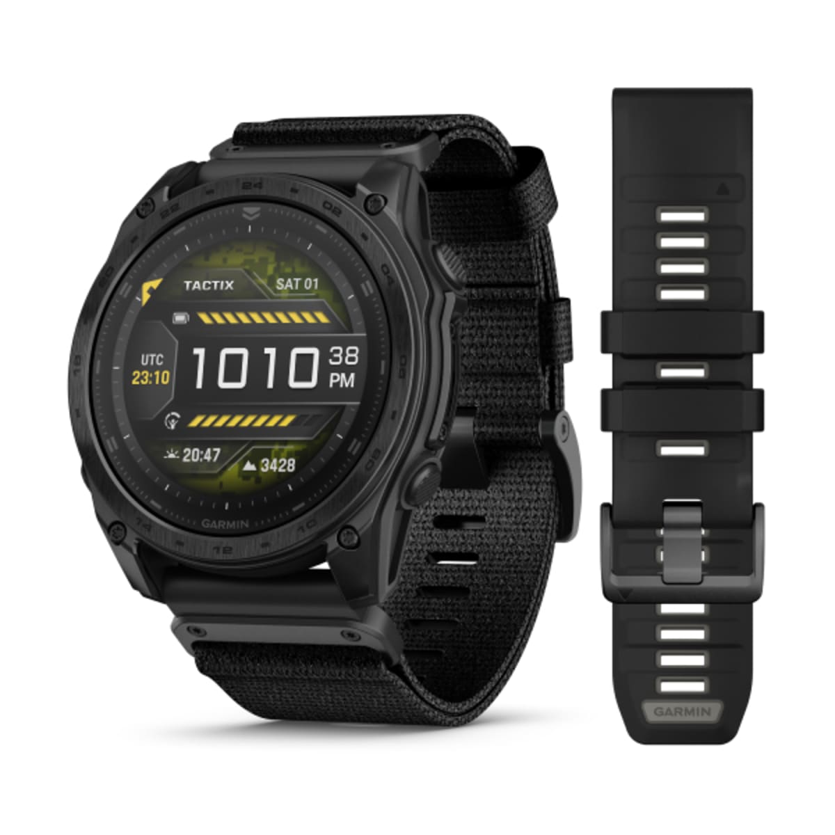 Часы Garmin Tactix 8 - 51mm AMOLED Ultralight Solver