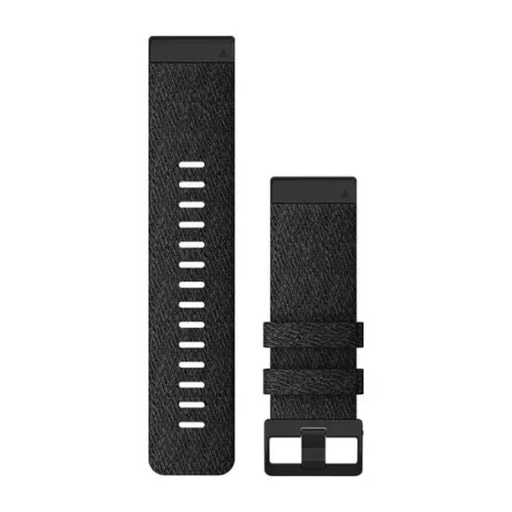 Ремешок Garmin Quickfit 26 Watch Band Heathered Black Nylon