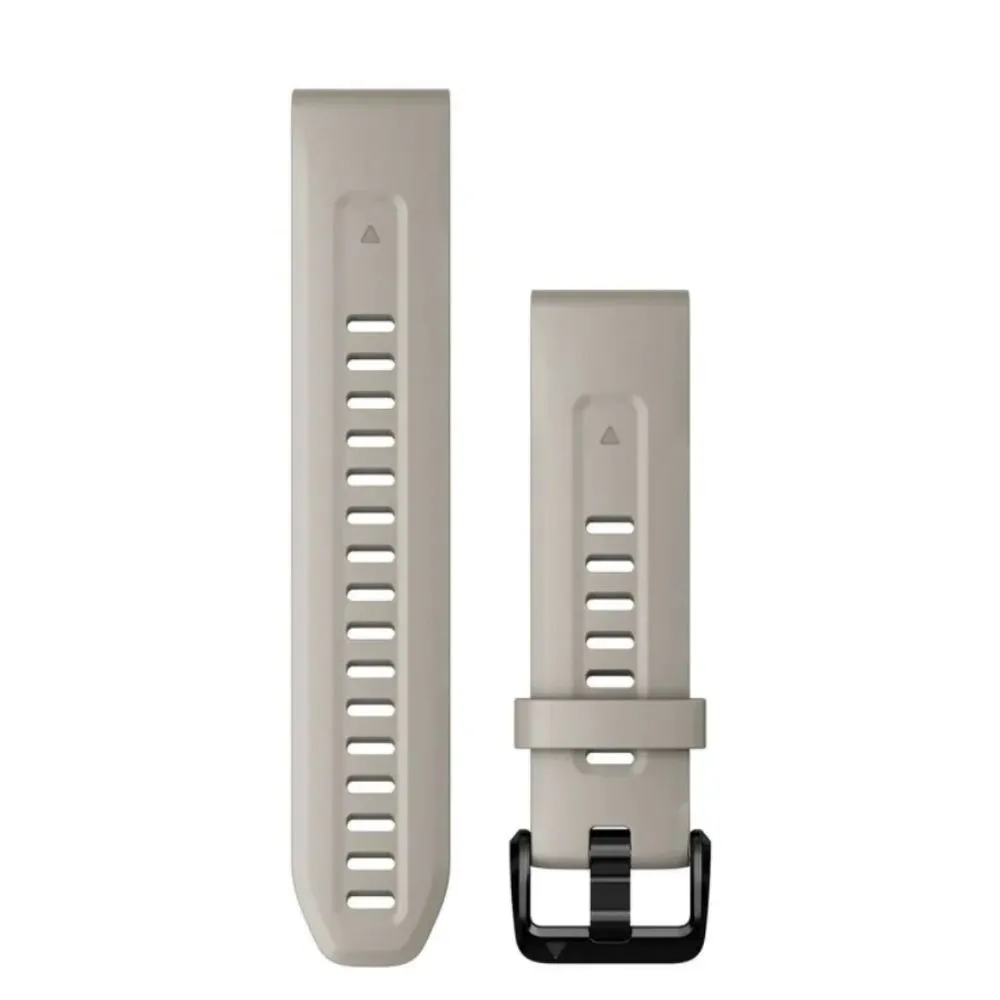 Ремешок Garmin Quickfit 20 Watch Band Light Sand Silicone